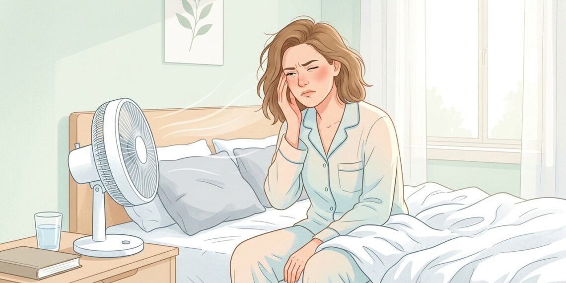 O vento do ventilador durante a noite pode aumentar o ressecamento e o desconforto nos olhos.