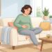 Dor e inchaço abdominal associados a mudanças nas evacuações podem ocorrer na síndrome do intestino irritável.