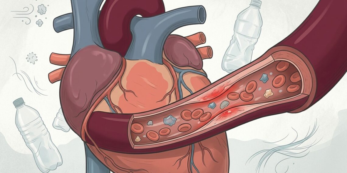 Uma pesquisa afirma que pacientes com infarto apresentam níveis mais elevados de micro e nanoplásticos na corrente sanguínea