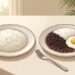 Arroz com ovo e feijão ou arroz sozinho qual refeição sustenta a saciedade por mais tempo?
