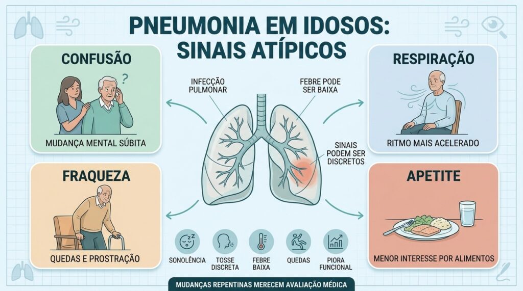 Confusão, respiração acelerada, fraqueza e pouco apetite podem ser sinais de alerta.