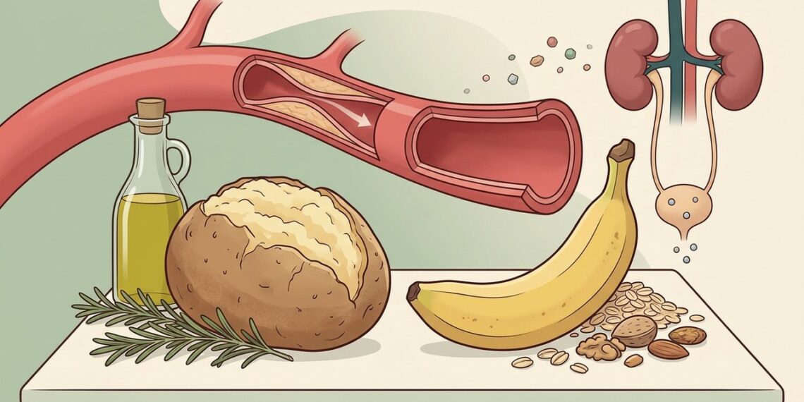 Batata ou banana: qual alimento fornece mais potássio para quem precisa cuidar da pressão?