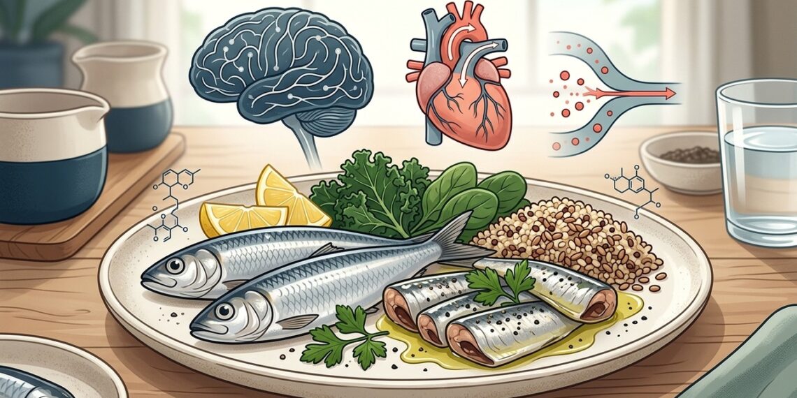 O peixe que ajuda a proteger o cérebro, contribui para a saúde do coração e favorece a redução da inflamação