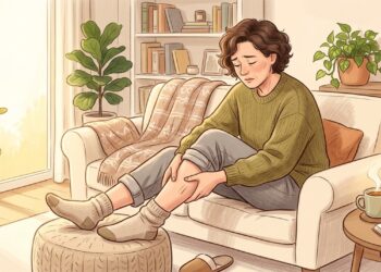 Pernas pesadas, cansadas e inchadas no fim do dia podem estar relacionadas à circulação venosa.