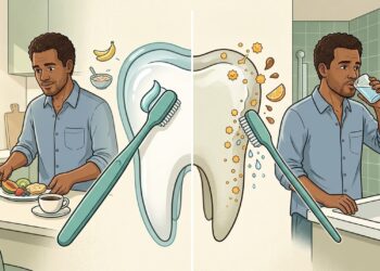 Escovar os dentes antes ou depois do café da manhã: qual hábito protege mais o esmalte?