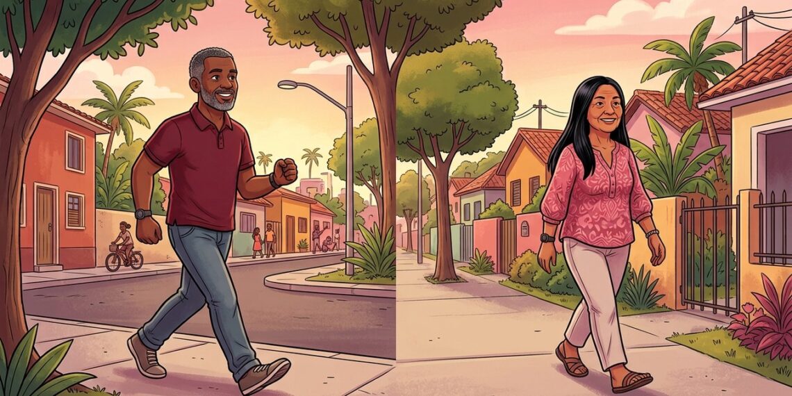 Caminhar 30 minutos ou fazer 10 mil passos por dia: qual é superior para o coração, o humor e a longevidade