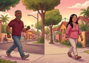 Caminhar 30 minutos ou fazer 10 mil passos por dia: qual é superior para o coração, o humor e a longevidade