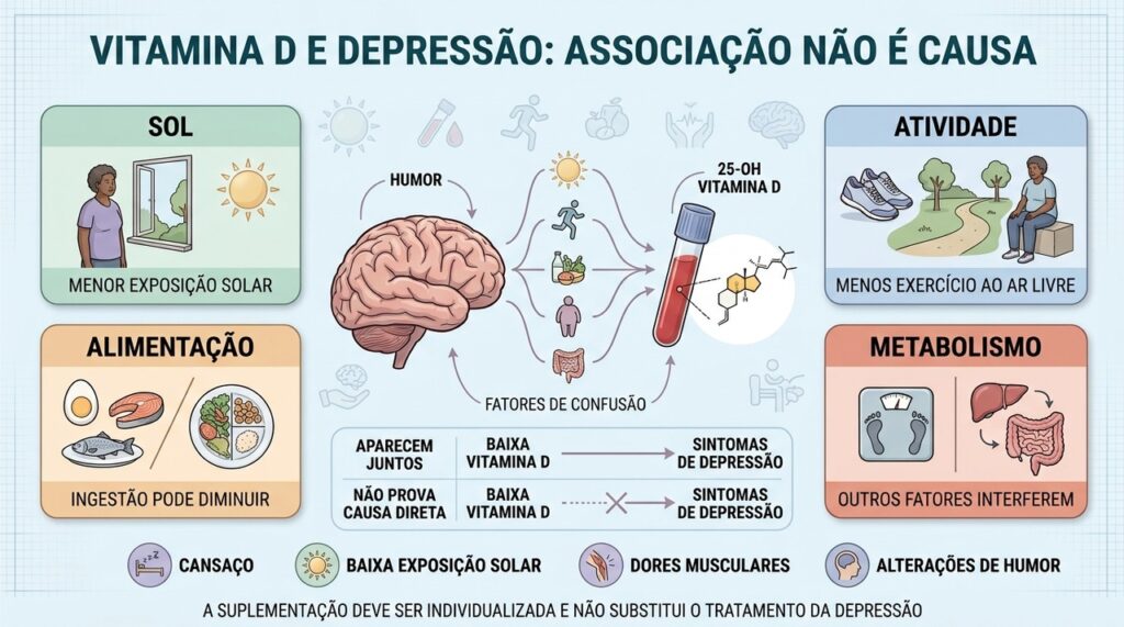 Sol, atividade, alimentação e metabolismo ajudam a explicar essa associação complexa.