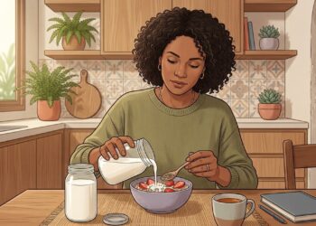 Kefir e ansiedade: estudo investiga relação com eixo intestino-cérebro e produção de serotonina em adultos