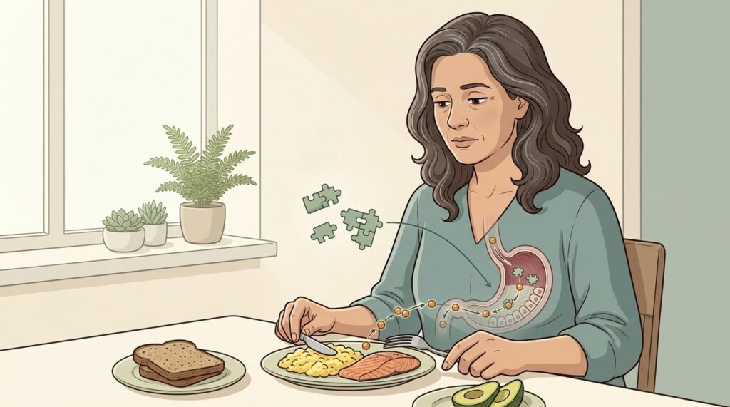 O problema pode estar na absorção gástrica, e não apenas no consumo de B12.