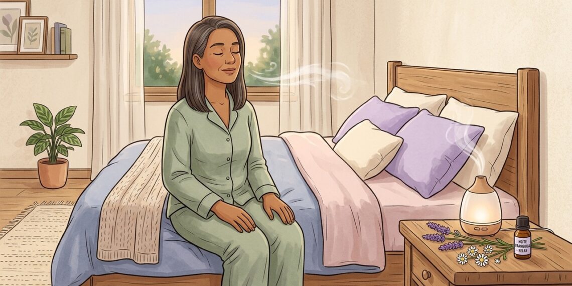 Aromas e óleos essenciais que promovem o relaxamento e suavizam a ansiedade na hora de dormir