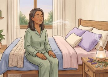 Aromas e óleos essenciais que promovem o relaxamento e suavizam a ansiedade na hora de dormir