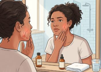 A pele com acne no adulto não se deve apenas à oleosidade, mas também à inflamação crônica provocada pelo desequilíbrio hormonal e alimentar