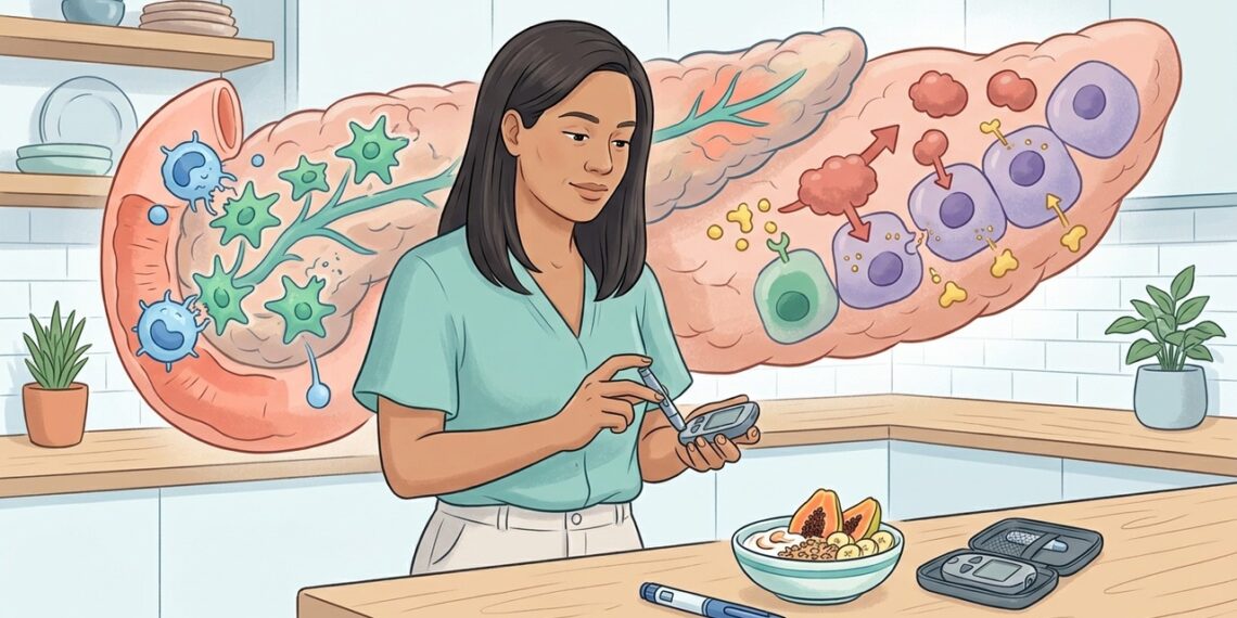 Diabetes tipo 1 e diabetes tipo 2 são doenças diferentes com causas, sintomas e tratamentos distintos
