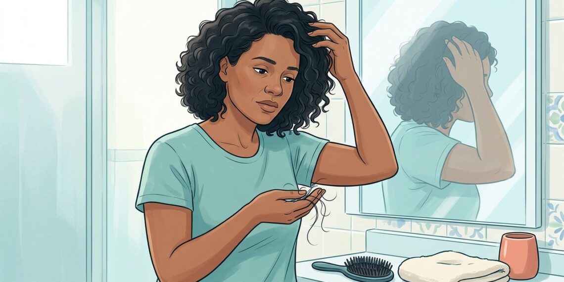 A queda de cabelo persistente nem sempre é genética, mas pode ser sinal de alteração na tireoide