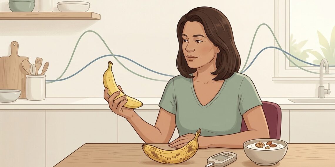 Fruta madura demais pode ter índice glicêmico diferente da mesma fruta ainda firme, e isso importa para quem tem diabetes
