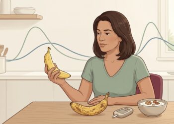 Fruta madura demais pode ter índice glicêmico diferente da mesma fruta ainda firme, e isso importa para quem tem diabetes