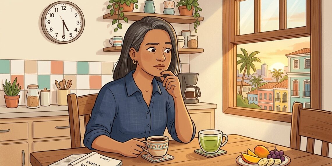 Café ou chá verde qual interfere mais no sono quando consumido no fim da tarde?