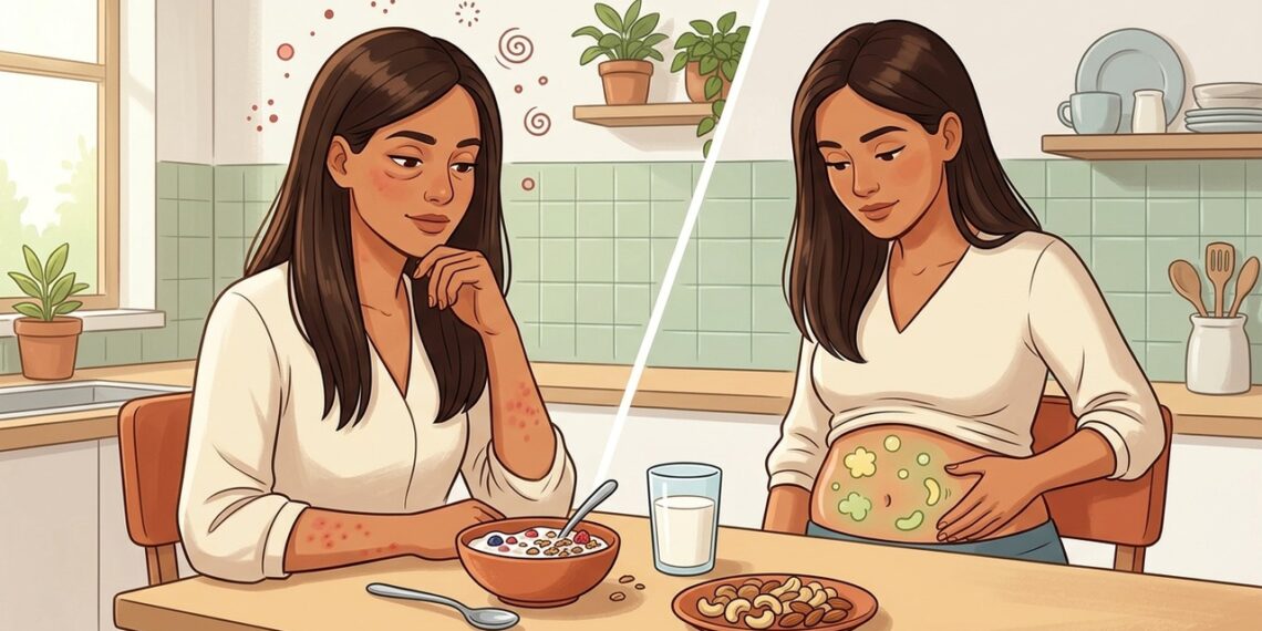 Alergia alimentar e intolerância alimentar são reações diferentes com causas, sintomas e riscos distintos