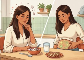 Alergia alimentar e intolerância alimentar são reações diferentes com causas, sintomas e riscos distintos