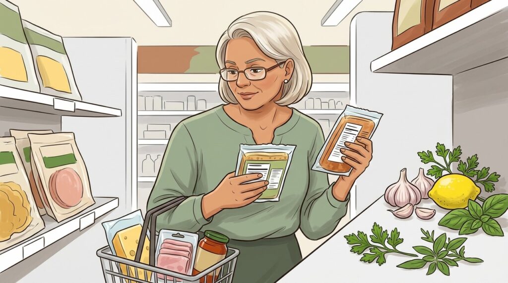 Ler o rótulo ajuda a identificar o sódio escondido nos alimentos consumidos diariamente.