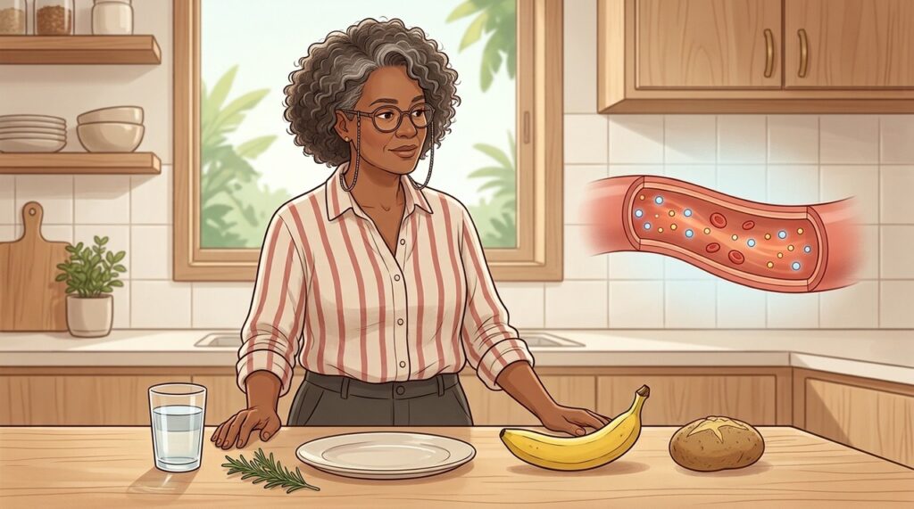 Banana e batata ajudam na ingestão de potássio, mas oferecem quantidades diferentes.