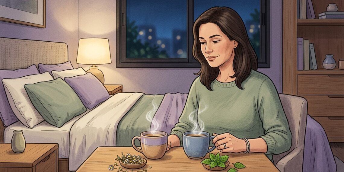 Chá de camomila ou chá de erva-cidreira antes de dormir: qual é superior para o relaxamento, o sono profundo e a redução da ansiedade