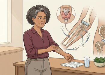 A deficiência de cálcio nos ossos não se deve só ao consumo baixo de leite, mas sim a alterações hormonais silenciosas, como hipertireoidismo ou hiperparatireoidismo primário