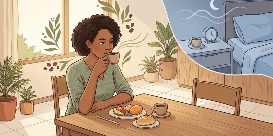 Como o consumo de café afeta o fígado e o sono