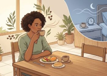 Como o consumo de café afeta o fígado e o sono