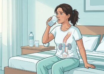 Acordar com a boca seca e sensação de sede intensa logo cedo com frequência pode ser um dos primeiros sinais de diabetes
