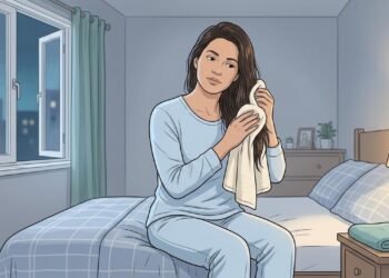 Será que dormir com o cabelo molhado realmente causa gripe ou pneumonia?