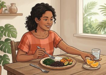 A anemia em mulheres adultas não se deve apenas à perda de sangue na menstruação, mas também ao baixo consumo de vitamina C nas refeições, que ajuda o intestino a absorver o ferro dos alimentos