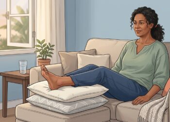 Como estimular a circulação nas pernas naturalmente para aliviar o inchaço no fim do dia