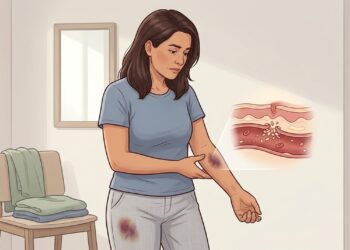 Hematomas frequentes sem lembrar de batidas não são só pele sensível: podem ser um sinal de alteração na coagulação e exigem avaliação