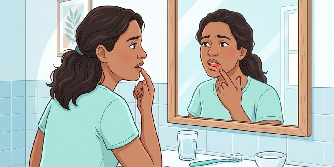 Aftas não surgem do nada e o alívio começa com esses cuidados simples