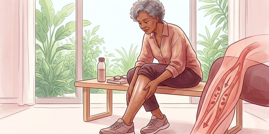 Perda de pelos nas pernas com pele fina e brilhante pode ser uma pista frequentemente esquecida de insuficiência arterial