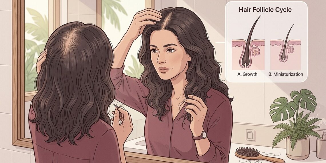 Queda de cabelo feminina: veja as causas e as opções de tratamento