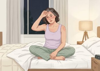 Calorões, alterações no sono e menstruação irregular podem aparecer durante a perimenopausa.