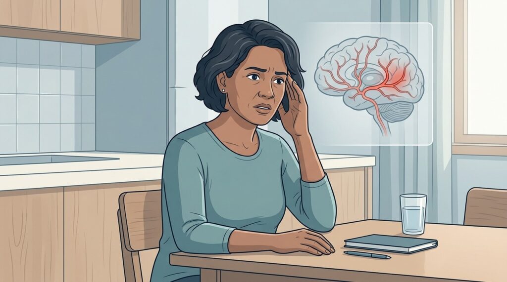 Dor de cabeça diferente do padrão habitual pode exigir avaliação imediata.