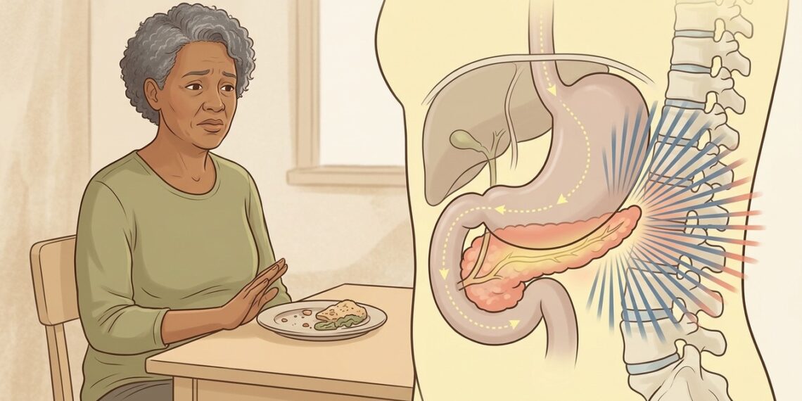 Pâncreas: dor que piora depois de comer pode vir acompanhada de náusea, perda de apetite e emagrecimento