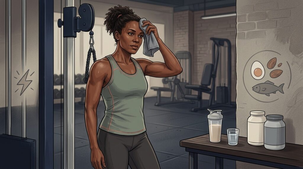 Whey favorece a recuperação, enquanto a creatina melhora força e desempenho.