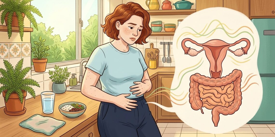 Sentir a barriga inchada e dolorida perto do período menstrual não é apenas TPM comum: pode ser sinal precoce de intestino irritado ou alteração hormonal que merece atenção