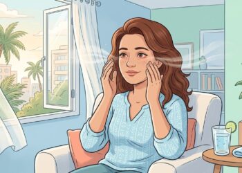 A coceira nos olhos em época de tempo seco não se deve apenas à alergia, mas também ao hábito de esfregar, que libera mais histamina e piora a coceira em seguida