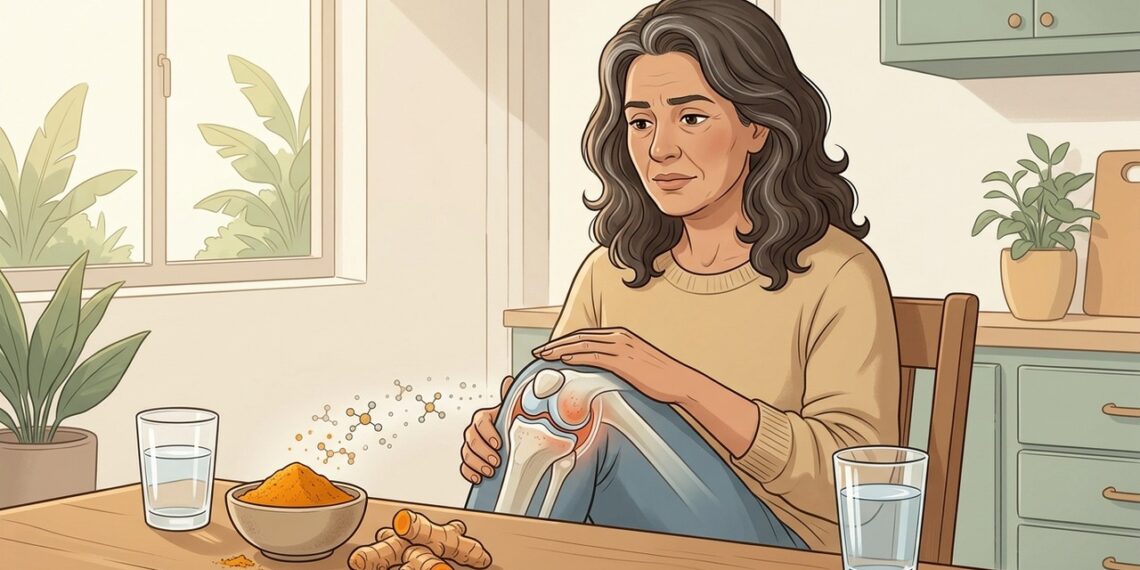 O que a ciência realmente mostra sobre a curcumina no controle da dor articular