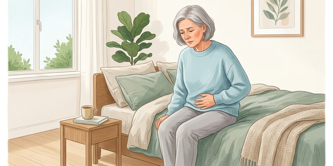 A secura vaginal após a menopausa pode provocar ardor, sensibilidade e dor durante a relação.