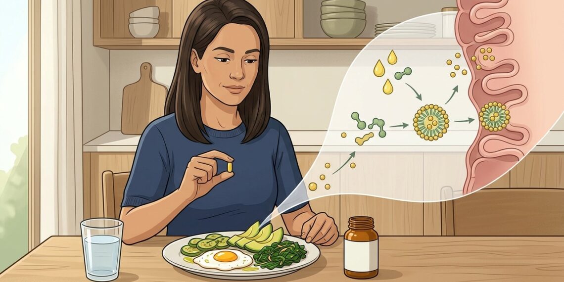Tomar vitamina D em jejum ou junto com uma refeição faz diferença na absorção