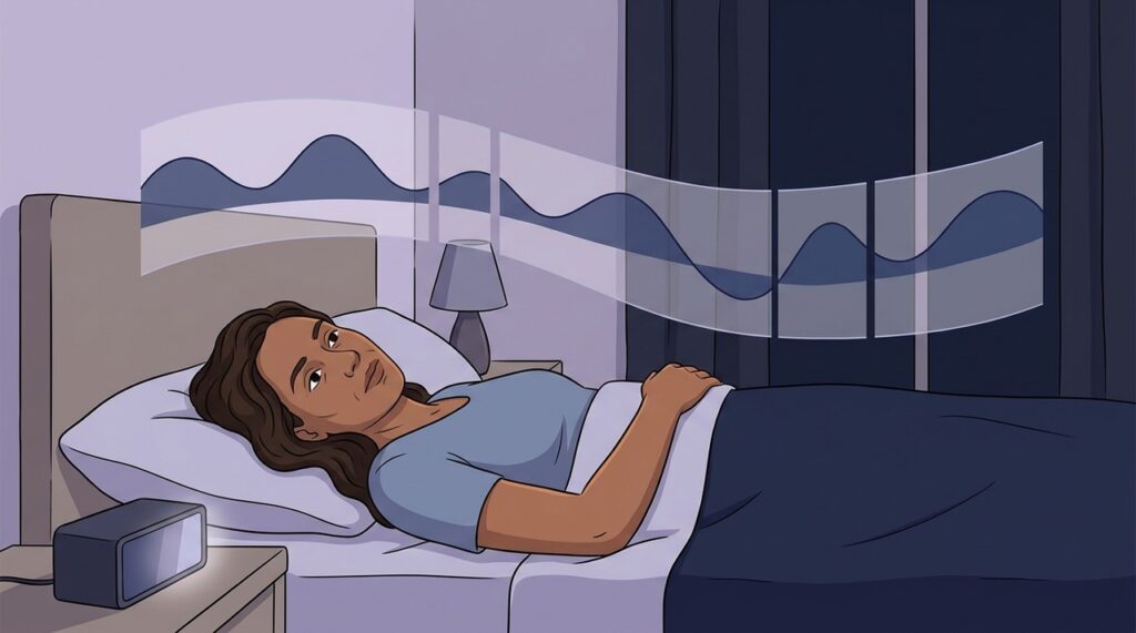 Sono fragmentado reduz a recuperação noturna mesmo quando a pessoa volta a dormir.