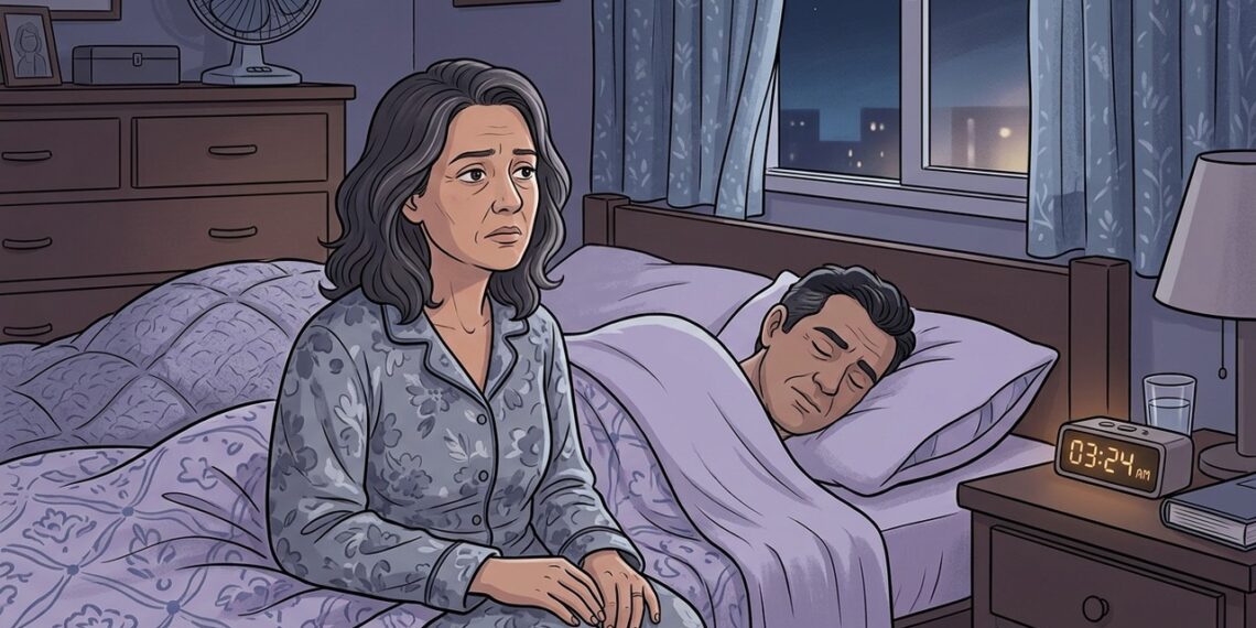 Acordar várias vezes durante a noite não acontece apenas por estresse, mas sim na maioria por fatores como apneia do sono ou alterações hormonais