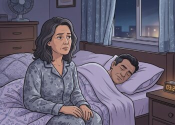 Acordar várias vezes durante a noite não acontece apenas por estresse, mas sim na maioria por fatores como apneia do sono ou alterações hormonais